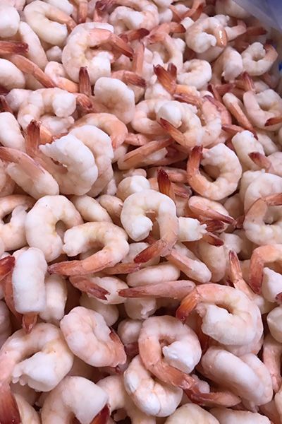Cooked Peeled & Deveined Tail On (CPTO) Vannamei Shrimp